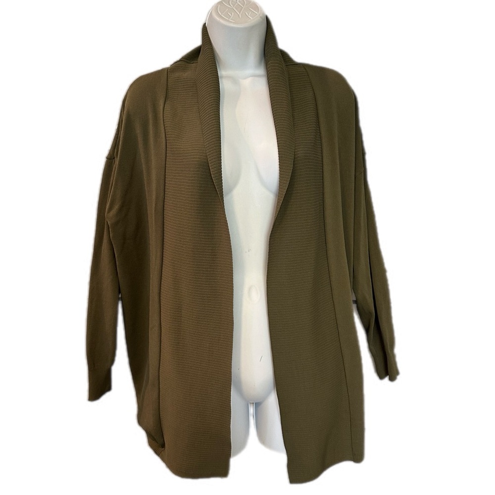 Alfani‎ army green cardigan